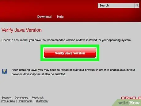 Comproveu Java