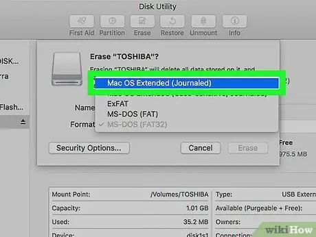 I-format ang USB sa Mac Hakbang 7