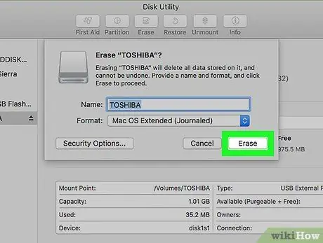 Formateer USB op Mac Stap 9