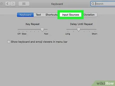 Alterar o idioma do teclado de um Mac Etapa 3