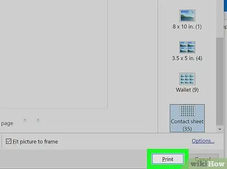 Skriv ut flera bilder på en sida på PC eller Mac Steg 6