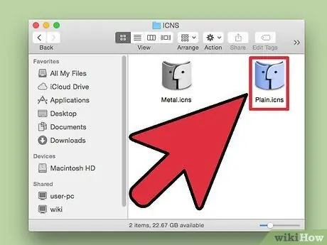 Cambiar los iconos de Mac OS X Paso 12