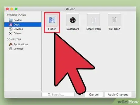 Promijenite ikone Mac OS X Korak 13