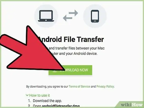 Pamahalaan ang mga File sa Android gamit ang isang Mac Hakbang 1