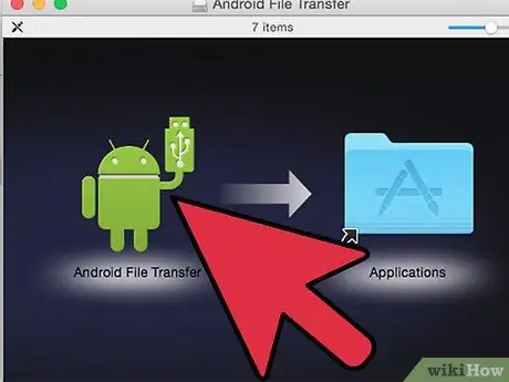 Управление на файлове на Android с Mac Стъпка 3