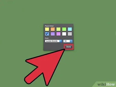 Create a Sticky Note on a Mac's Dashboard Step 11