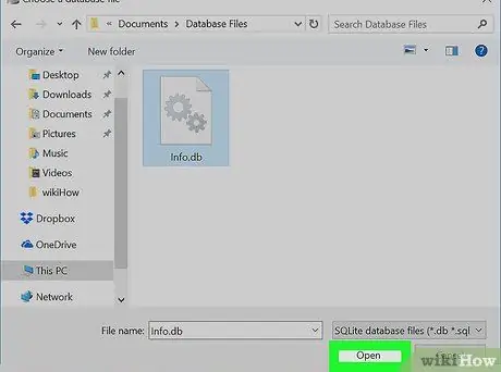 Buka File Database di PC atau Mac Langkah 7