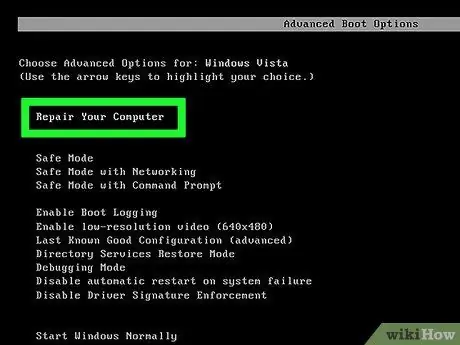 Tetapkan semula Windows Vista Langkah 22