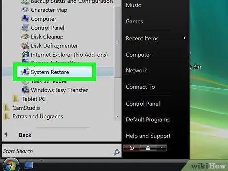 Windows Vista қалпына келтіру 3 -қадам