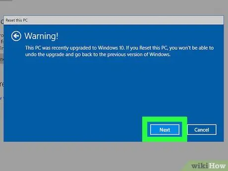 I-format ang Windows 10 Hakbang 8