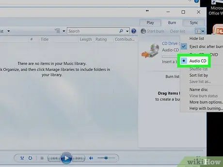 Utwórz płytę audio CD w systemie Windows 7 Krok 14