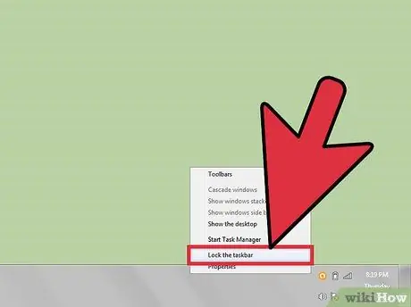 Ändern Sie die Position der Taskleiste in Windows 7 Schritt 9