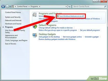 Lemaza Internet Explorer katika Windows 7 Hatua ya 5