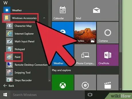 Open Microsoft Paint Step 4