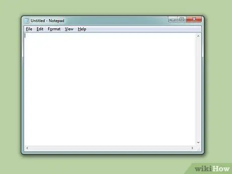 Open Notepad Step 4