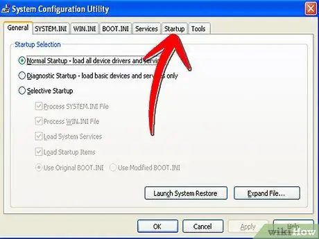 Access the System Configuration Utility Step 5