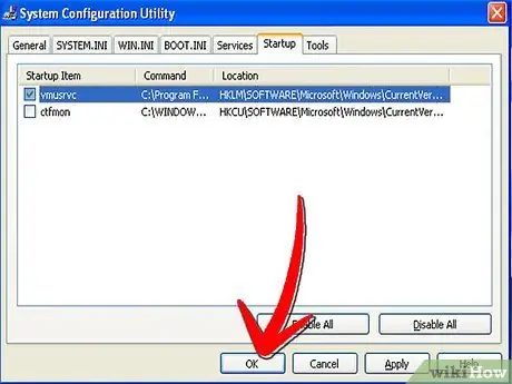 Access the System Configuration Utility Step 8