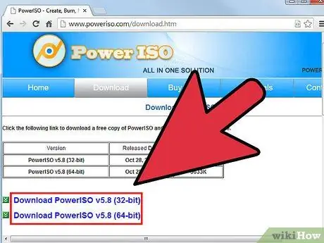 Ստեղծեք Windows XP- ի boootable սկավառակ ՝ օգտագործելով ISO ֆայլ: Քայլ 1