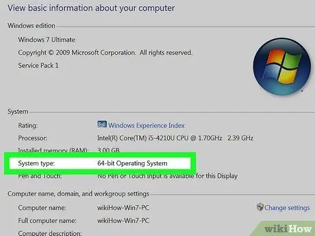 Compruebe si Windows es de 32 bits o de 64 bits Paso 7