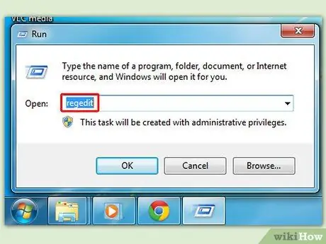 Editeu el pas 1 del registre del Windows