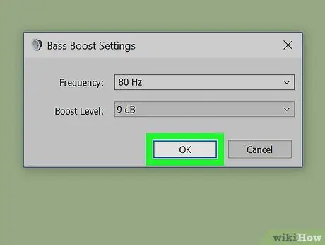 Boost Bass ntawm Windows Kauj Ruam 10