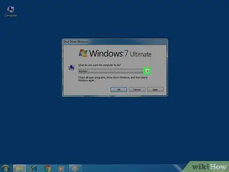 Mus rau Boot Menu ntawm Windows Kauj Ruam 8