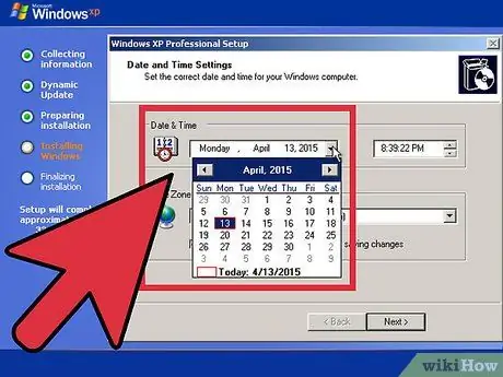 Naformátujte počítač a nainštalujte Windows XP SP3, krok 15