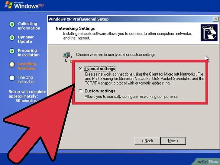 Formatirajte računar i instalirajte Windows XP SP3 Korak 16