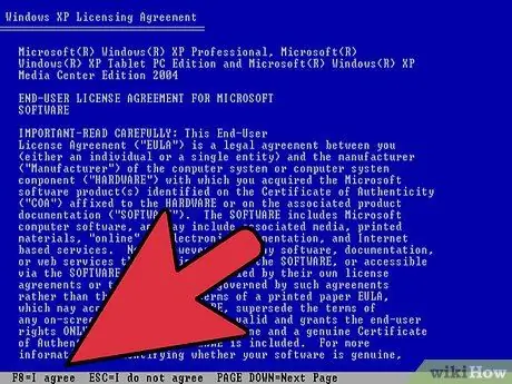 Formatirajte računar i instalirajte Windows XP SP3 Korak 4