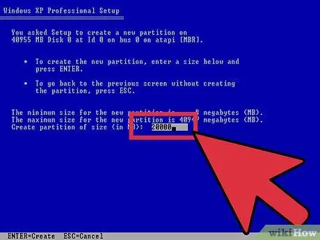 ДК форматтаңыз және Windows XP SP3 орнатыңыз 6 -қадам