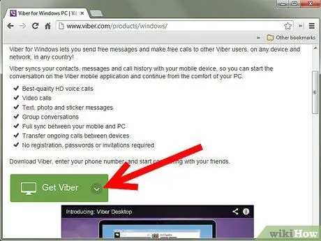 Տեղադրեք Viber- ը Windows- ի համար Քայլ 1