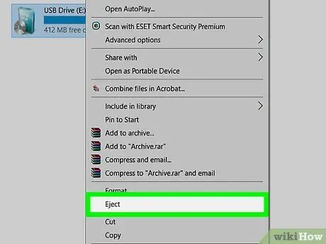 Alisin ang isang Flash Drive mula sa isang Windows 10 Computer Hakbang 13