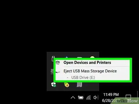 Ta bort en flash -enhet från en Windows 10 -dator Steg 3