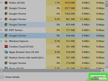 Tving et program til at lukke (Windows) Trin 4