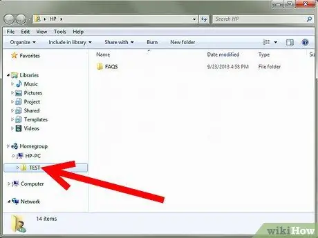 Akses Folder Bersama di Windows 7 Langkah 15