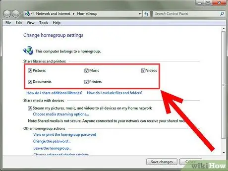 Akses Folder Bersama di Windows 7 Langkah 4