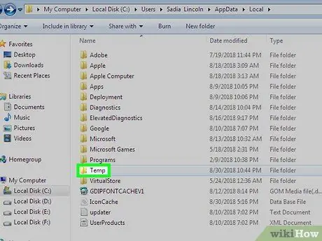 Etapa 17 para limpar o cache do Windows 7