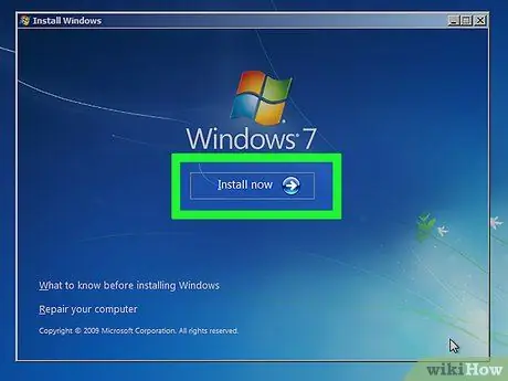 Installige Windows 7 (algajad) 11. samm