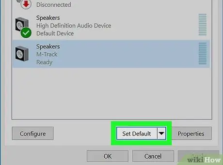 Promijenite audio izlaz u sustavu Windows 8. korak