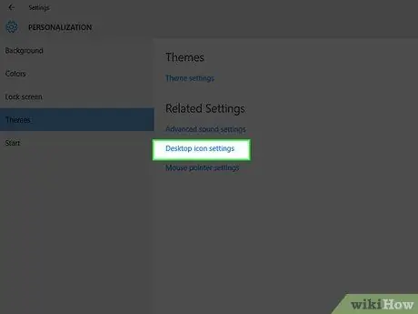 Modifier ou créer des icônes de bureau pour Windows Étape 5