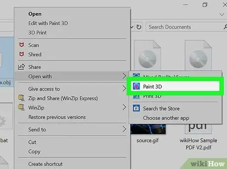 Open Obj Files on PC or Mac Step 4