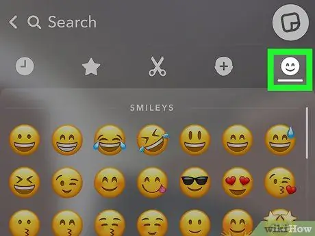 Emojis zu Bildern hinzufügen Schritt 8