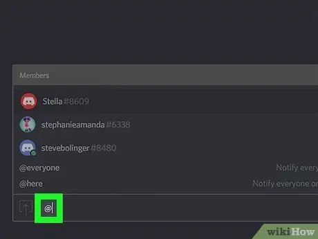 Маркирайте хора в чат Discord на компютър или Mac Стъпка 12