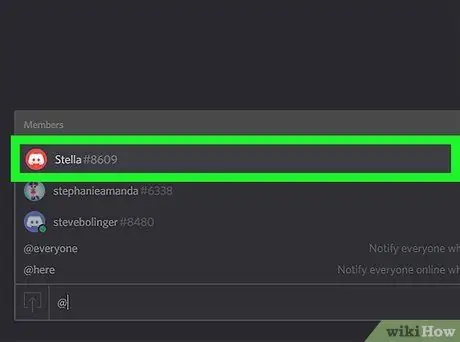 Маркирайте хора в чат Discord на компютър или Mac Стъпка 13