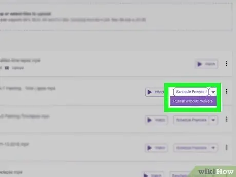 Muat naik Video ke Twitch Langkah 10