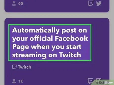 Андройд 24 дээр Facebook дээр Twitch Stream хуваалцаарай