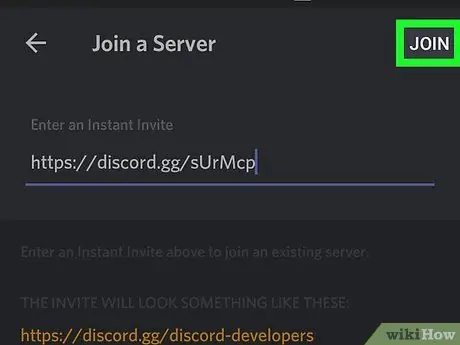 Siv Discord ntawm Android Kauj Ruam 21