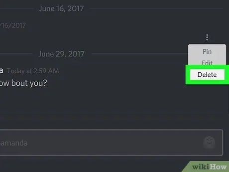 Διαγραφή μηνύματος στο Discord σε υπολογιστή ή Mac Βήμα 6