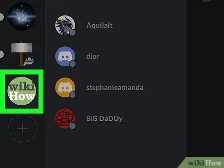 Dejar un canal de Discord en Android Paso 10