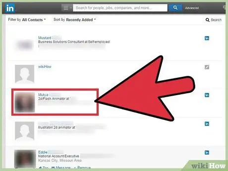 Skrýt připojení na Linkedin Krok 8